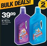 Mr Muscle Tile Cleaners Assorted-2x750ml