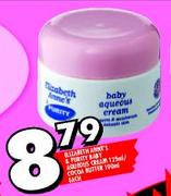 Elizabeth Anne's & Purity Baby Aqueous Cream 125ml/Cocoa Butter 100ml-each