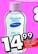 Elizabeth Anne's & Purity BabaOlie Verskeidenheid-125ml elk