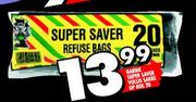 Garbie Super Saver Vollis Sakke Op rol 20