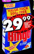 Bingo Regular Washing Powder-2.2kg value pack (200g Free)