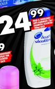 Head & Shoulders Anti-Dandruff/2 in 1 Shampoo Assorted-200ml each