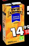 First Choice Vanilla Custard-1Ltr