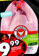 Rainbow Fresh Whole Chicken-Per kg