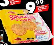 Tasty Treats Supervalue Pack Marie Biscuits-3x150g