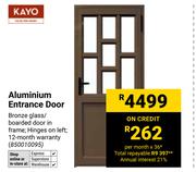 Kayo Aluminium Entrance Door 850010095