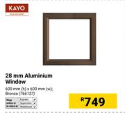 Kayo 28mm Aluminium Window 766137