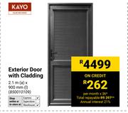 Kayo Exterior Door With Cladding 850010109
