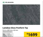 PG Bison Laniakea Gloss Postform Top 850045064007