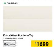 PG Bison Kristal Gloss Postform Top 850045064006