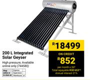 Apoll 200l Integrated Solar Geyser 744580