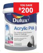Dulux 20L Acrylic PVA 146004