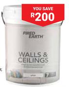 Fired Earth 20L Walls & Ceilings 561201