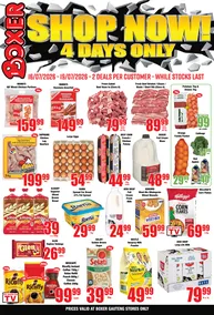 Boxer Super Stores Gauteng : 4 Days Only (16 July - 19 July 2026)