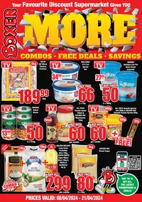 Boxer Super Stores Gauteng : Your Favourite Discount Supermarket Give You More (8 April - 21 April 2024)
