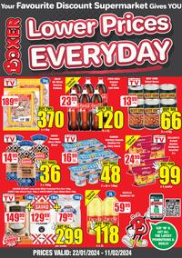 Boxer Super Stores Gauteng : Low Prices Everyday (22 January - 11 February 2024)
