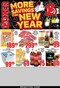 Boxer Superstores Gauteng : More Savings This New Year (27 December 2024 - 01 January 2025)