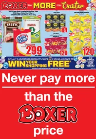 Boxer Super Stores Gauteng : Never Pay More Than The Boxer Price (30 March - 06 April 2026)