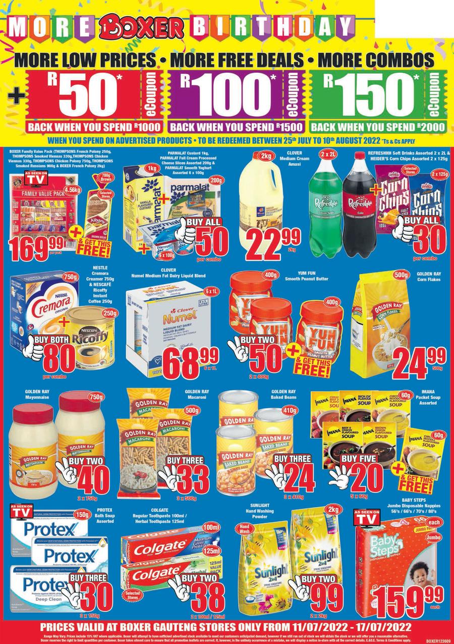 Boxer Super Stores Gauteng : Never Pay More Than The Boxer Price (11 ...