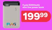 Funki 5000 Mah Slim Line Power Bank