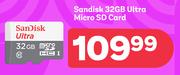 Sandisk 32GB Ultra Micro SD Card