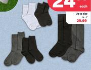 2 Pack Girl's Anklet Socks Up To Size 4-7