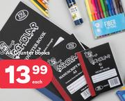 A4 Counter Books-Each