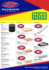 Goldwagen (01 February - 31 March 2026)