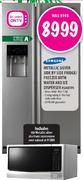 Samsung Metallic Silver Side By Side Fridge/Freezer With Water And Ice Dispenser Rsaidtpe-516l