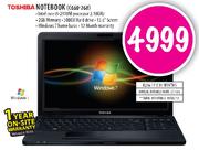 Toshiba Notebook (C660-268)