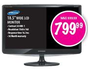 Samsung 18.5" Wide LCD Monitor