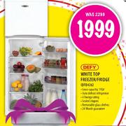 Defy White Top Freezer/Fridge-DFD426