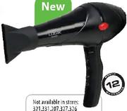 Logik AC Hair Dryer-2000W 