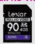 Lexar Full HD Video Memory SD Card-4GB