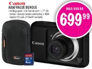 Canon Value Bundle-A800