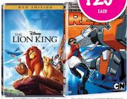 The Lion king Kiddies DVDs-Each