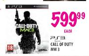 PS3 Games Call Of Duty MW3