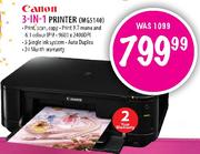Canon 3-In-1 Printer(MG5140)