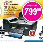 Lexmark 4-in-1 Wireless Printer (S405)