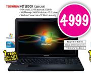 Toshiba Notebook (C660-268)