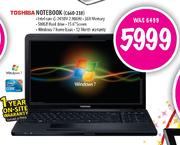 Toshiba Notebook (C660-238)