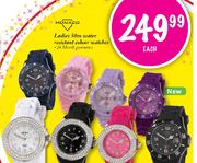 Monaco Ladies 50m Water Resistant Colour Watches-each