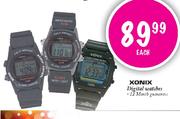 Xonix Digital Watches-each