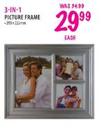 3-in-1 Picture Frame-each