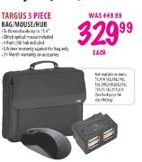 Targus 3 Piece Bag/Mouse/Hub