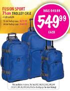 Fusion Sport 64cm Trolley Case-each