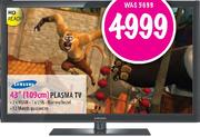 Samsung HD Ready Plasma TV-43"(109cm)