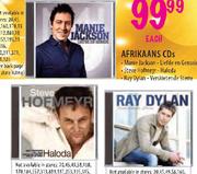 CDs-Manie Jackson,Steve Hofmeyr,Ray Dylan