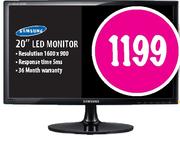 Samsung 20" LED Monitor