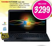 Toshiba Notebook (C660-2D8)
